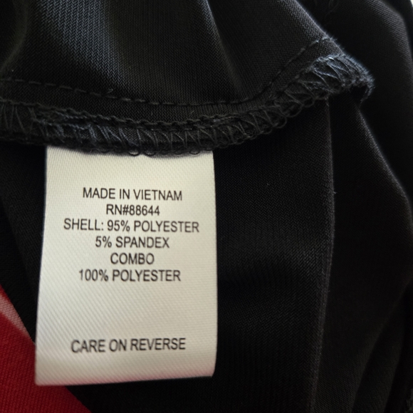 Women's Glamour Black chiffon overlay cape, rhinestone-trimmed Formal Dress - Picture 9 of 10